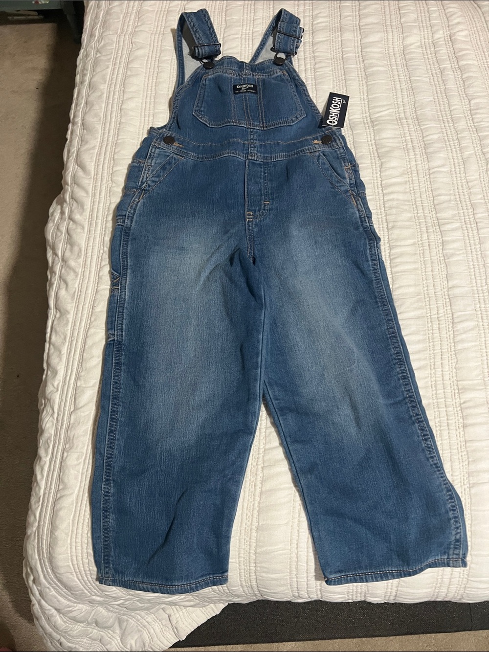 OshKosh B'gosh Medium Blue Denim Kids Overalls